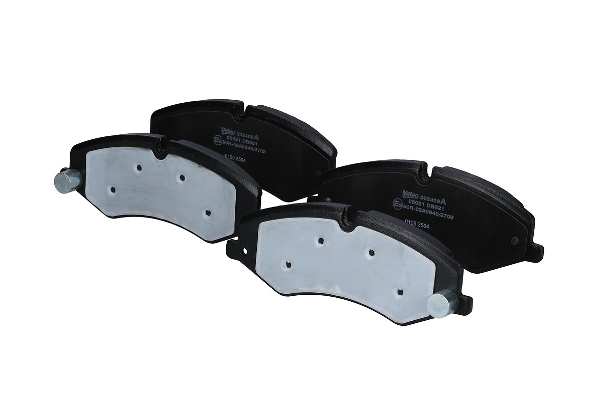 Jeu de 4 plaquettes de frein VALEO ref. 302409A